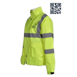 D184 tailor made reflective industry jackets Fluorescence yellow sea industry square snap buttons personal design industry tailor made supplier company D184 tailor made reflective industry jackets Fluorescence yellow sea industry square snap buttons personal design industry tailor made supplier company